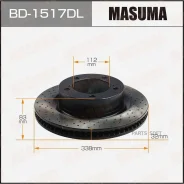 ���� ��������� Masuma BD1517DL - BD1517DL ����