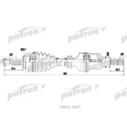 ������� �������� ����� 25x660x53x26 Renault: Megane II 1.5DCI 02-, Scenic II 1.5DCI 03- Patron PDS0244 PDS0244 ����