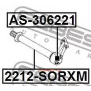 ��������� ���������� ���� 30x62x21 Febest AS306221 AS306221 ����