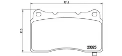 ������� ��������� �������� �������� OPEL Insignia OPC, Astra J OPC [178Brembop59079] P59079 ����