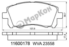 ������� ��������� FR 11600178 Markon, ������ �������� 11600178 ����