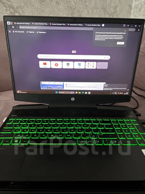 HP. 15.6", 144����, ��� 16 ��, ���� 1 000���, WiFi: 1, Bluetooth: 1, ����������� �� 3��. ����