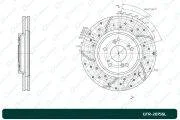 ���� ��������� G-Brake GFR20756L ��������������� ������������� Gbrake ����� GFR20756L ����