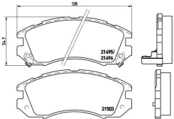 ������� ����. ���. p78004 Brembo P78004 ����