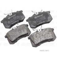 ������� ��������� �������� rear, AUDI A4 00, A6 97, Peugeot 405 I 87-93, 405 II 92-95, SEAT Toledo 91, VW GOLF II/III, Passat III/IV 88, 87x52.9x15 PA...