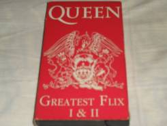 ������������ VHS Hi Fi stereo Queen - Greatest Flix 1 & 2 ����