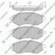 ������� �������� �������� Daewoo Kalos 1.2i/1.4i02 SP4207 Sangsinbrake SP4207 SP4207 ����