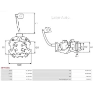 �������� ���� Toyota Avensis (T250) 03-08 / C-HR 16-19 SBH6026S ����