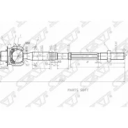 ������� ���� Toyota Land Cruiser Prado (J120) 02-09 / Lexus GX 02-09 SAT ST-45503-39265 ST4550339265 ����