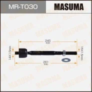 ���� ������� Masuma MRT030 Toyota Hiace / KZH120G, LXH18L, KZH138V 9510 MRT030 ����