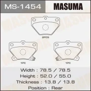 ������� ��������� �������� Masuma MS1454 AN635WK, NP1032, P83052 MS1454 ����