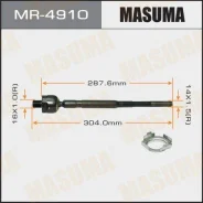 ���� ������� Masuma MR4910 Nissan Xtrail / T30 0007 MR4910 ����