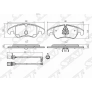 ������� ��������� (�������) Audi A4 08-15 / A5 07-16 SAT ST1761090, �������� ST1761090 ����
