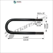 ���������! � ������� � ������� 102/xM24x3x65mm L=320-U BPW Mansons 300116 300116 ����