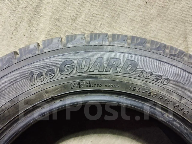 Yokohama Ice Guard IG20. ������, ��� �����, 2007 ���, �/�, ����� 5 % ����