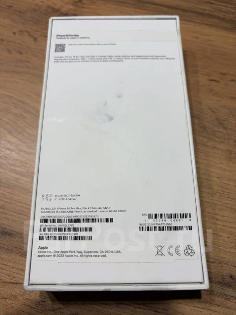 Apple iPhone 15 Pro Max. �/�, 512 ��, ������ ����