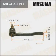 ���������� ������� Masuma ME6301L Honda FIT/ GD1, GD2, GD3, GD4 0107 ME6301L ����