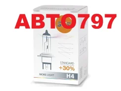 ����� �������� � �������� �����" Standard +30% H4" 12� 60/55�� 64193 ����