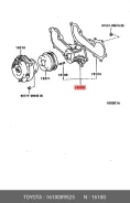����� ����������� �������� Toyota/Lexus 1610009525 1610009525 ����