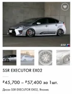 SSR Executor EX02. 7.5/8.0x19", 5x100, ET48/40, �� 70,1���. ����