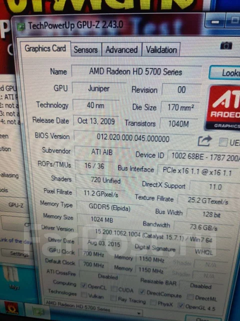 Radeon HD 5750 ����