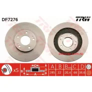 ���� ��������� ��������! Mitsubishi Pajero Pinin 1.8/1.8GDi/2.0GDi 10.99 DF7276 TRW DF7276 DF7276 ����