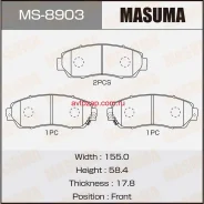 ������� �������� �����.! Honda CR-V III 2.0i-VTEC/2.2i-CTDi 07 Masuma MS8903 MS8903 ����