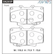 �������� ��������� ������� Advics �������� Advics SN265P SN265P ����