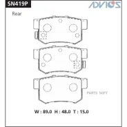 �������� ��������� ������� Advics Advics SN419P SN419P ����