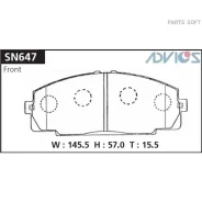 �������� ��������� ������� Advics �������� Advics SN647 SN647 ����