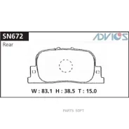 �������� ��������� ������� Advics ������ Advics SN672 SN672 ����