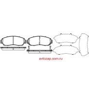 ������� �������� �. Honda CR-V 2.0/2.2 07 1171 12 FDB4161=D5153M [45022SHJA00] ! Remsa 117112 117112 ����