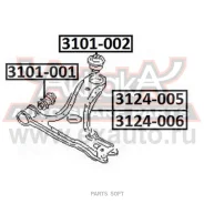����� �������� ������ ����� ASVA 3124-006 3124006 ����