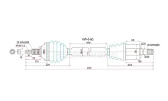 ������, ������� ������ �������� VW-5-63 Volkswagen Polo 10- VW-5-63 VW563 ����