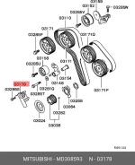 ��������������� ������ ��� 6a12 ea5 Mitsubishi MD308593 MD308593 ����
