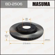 ���� ��������� ������. Nissan JUKE 2010-2020, Nissan Sentra 2014-2017, Nissan Tiida 2015-2016 BD2506 ����