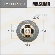 ���� ��������� Toyota Caldina 1992-1996, Toyota Camry 1990-1998, Toyota Carina 1990-1994, Toyota Carina ED 1989-1998, Toyota Celica 1989-1999 TYD129U...