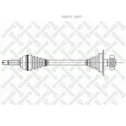 ������ ����� 690mm, 24160 Dacia Logan | ����� | Stellox 158 1033-SX 1581033SX ����