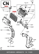 ������ ��������� Mitsubishi MR968274 MR968274 ����