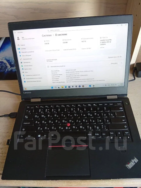 Lenovo ThinkPad X1 Carbon. 14", ��� 256 �� � ������, ���� 16���, WiFi: 1, Bluetooth: 1 ����