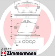 ������� �������� ! ����. 116x50x18 MB W166 ML250/GL350 2.5CDI/3.5CDI 11 [178Zimmermann252151901] 252151901 ����