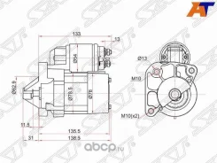 ������� Renault Duster 10-15 / Kangoo 97-13 (1 kW/ Z=8) [178Satst6001547289N] ST6001547289N ����