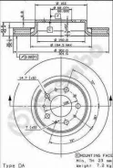 ���� ��������� UV Coated | ����� | Volvo S70 (874) 2.4 01.1997 - 11.2000 Volvo S70 (874) 2.3 T-5 01.1997 - 11.2000 [178Brembo09864211] 09864211 ����