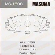 ������� ��������� ����� Toyota VITZ / Yaris 05- / Premio 07- / Prius 09 Masuma MS1508 ����