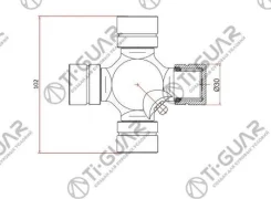 ���������� /TI-GUAR ��� Mitsubishi Pajero RE 1991-; 30*102; TG-CJCS016; (GUM-99 TM-199) MR165561 STMR377128 Tiguar Tgcjcs016 TGCJCS016 ����