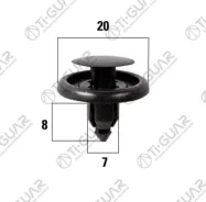 ������ ����������� ��������� TI-GUAR /Toyota; TG-CLIP003; KJ490 9046707166 MU000262 Tiguar Tgclip003 TGCLIP003 ����