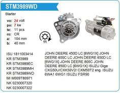 ������� JOHN Deere 450D LC [6WG1X] 24V, 11T Krauf STM3989FD ����