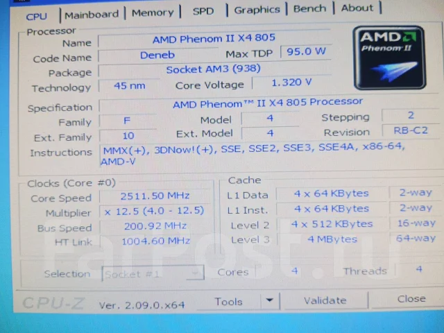 AMD Phenom II X4 ����