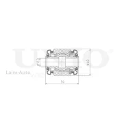 ���� ������ ����� ��������� Subaru Forester (SH_, SJ_, SK_) 08-, Legacy (BL, BM, BR) 03-, XV (_GP_, GT) �/ RMP20630 ����