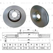 ���� ��������� �������� ������������� Blitz BS0657 BS0657 ����